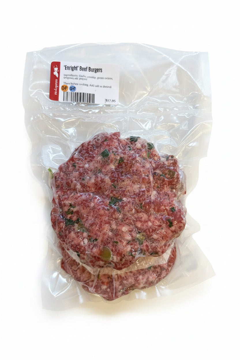 Enright Beef Burgers