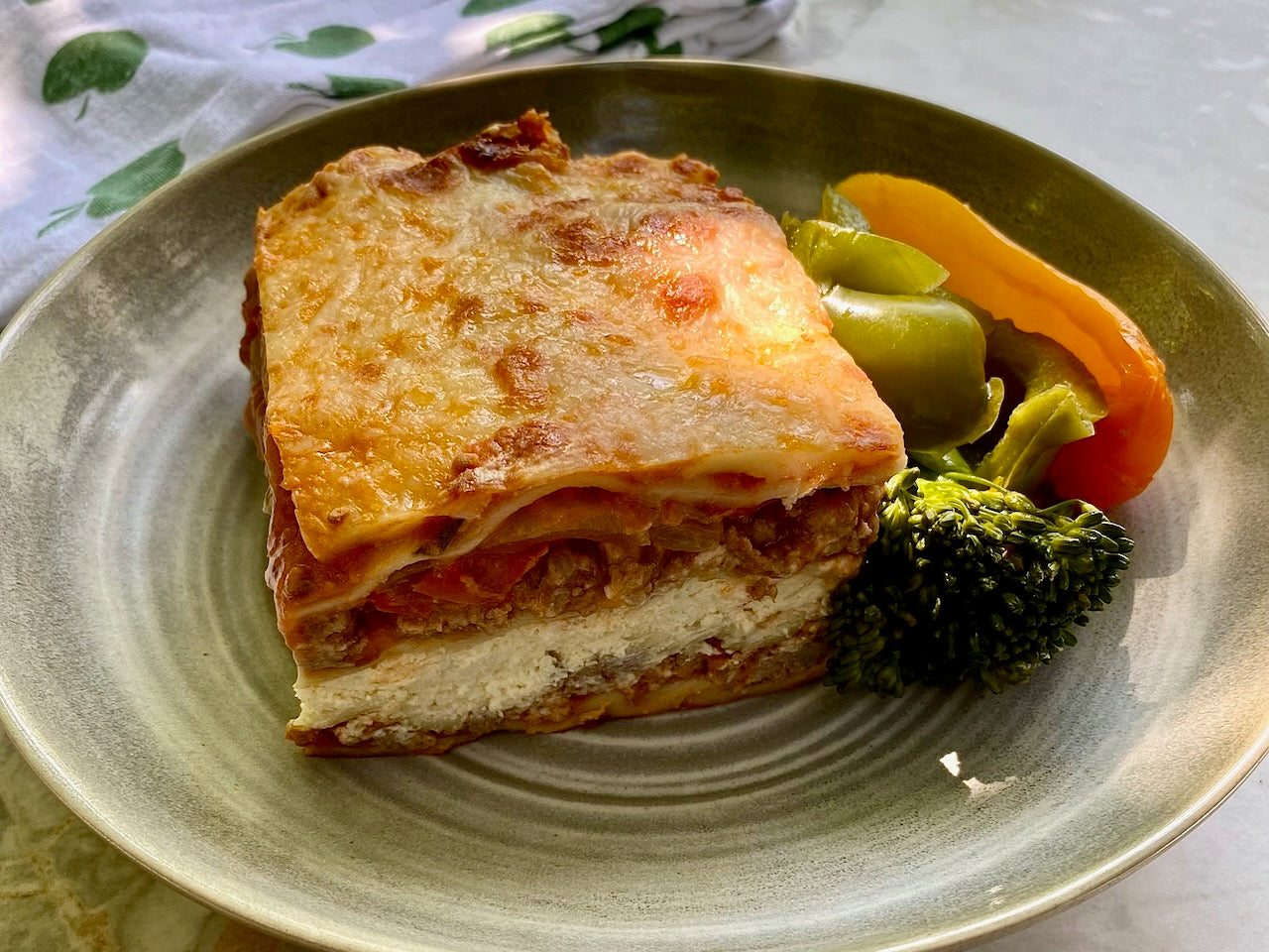 Lasagnes de bœuf « Enright » à la ricotta