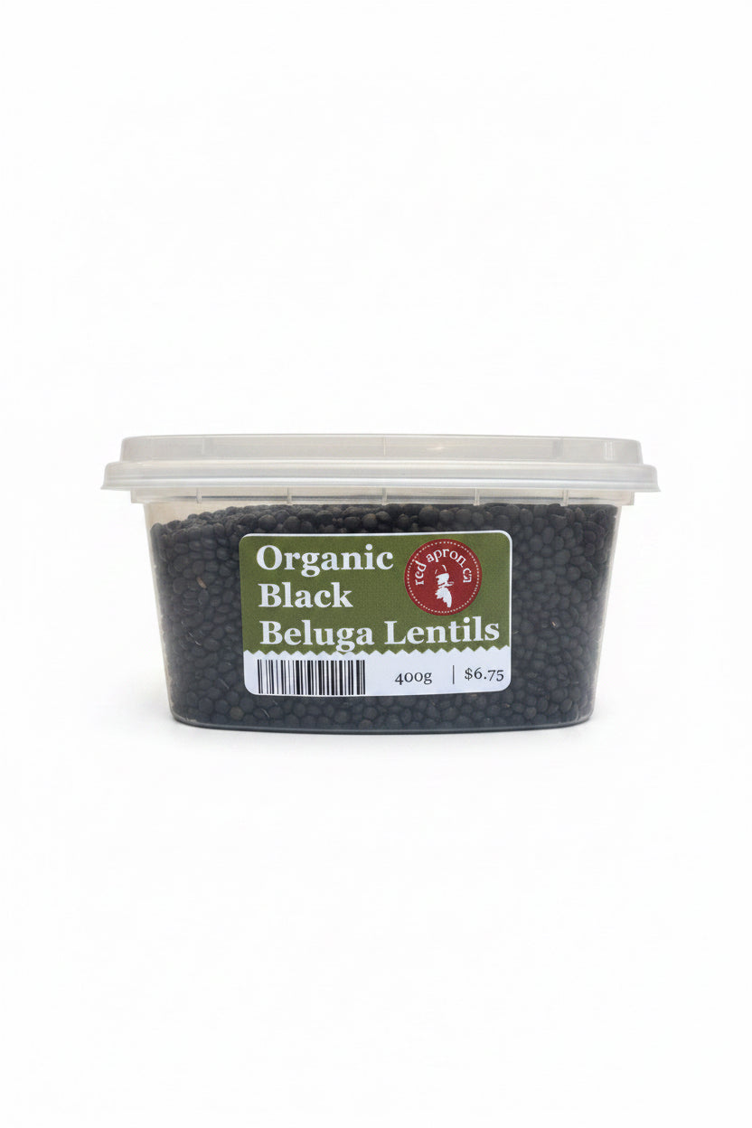 Organic Black Beluga Lentils