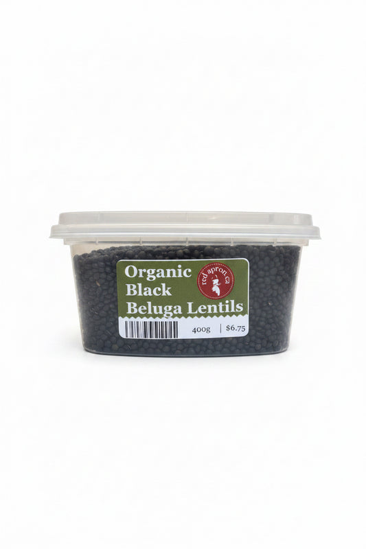 Lentilles noires Beluga biologiques
