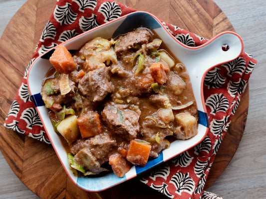 'Enright' Beef Stew with Potatoes, Carrots, Parsnips & Peas