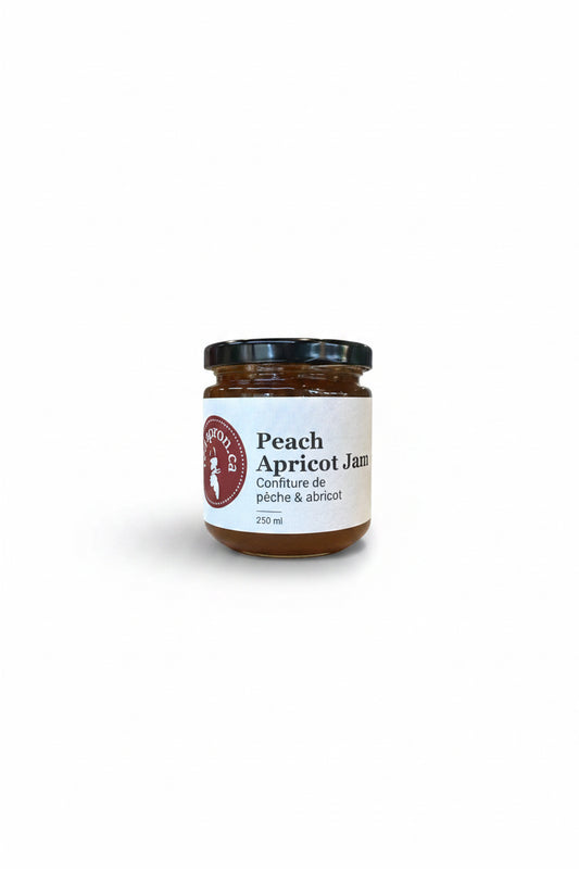 Confiture de pêches et d'abricots BL