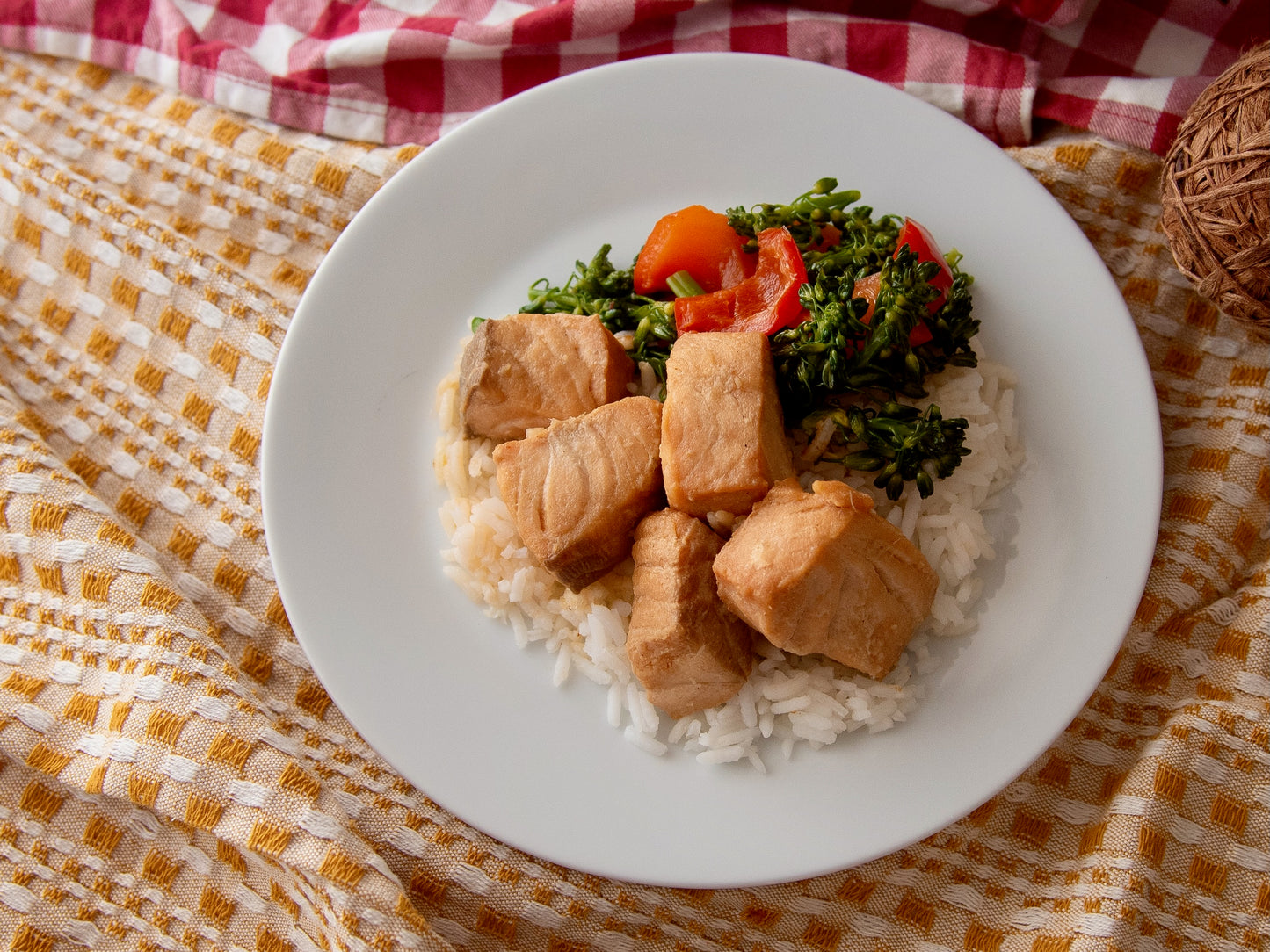 Lil Apron - Teriyaki Salmon