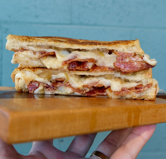 Press-at-home: Smokey Bacon & Apple Grilled Cheese