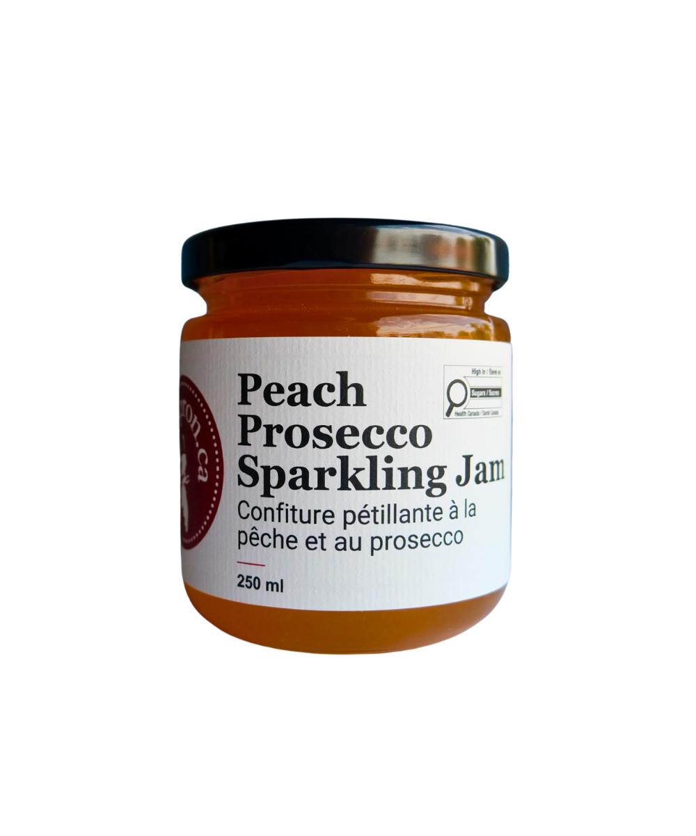 Peach Prosecco Jam