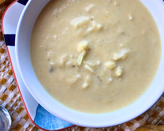Creamy Potato Leek Soup