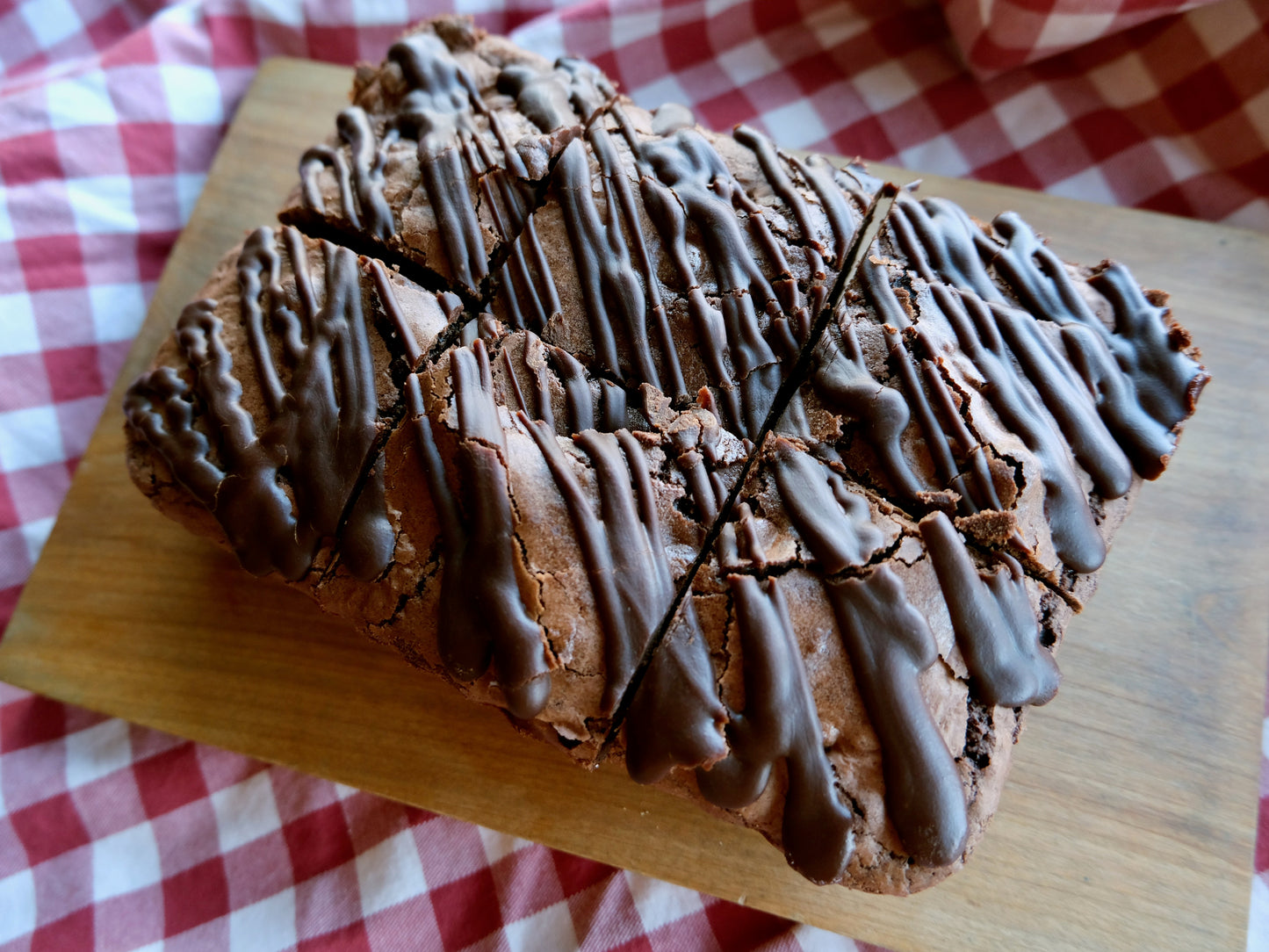 Red Apron's Fair Trade & Organic Chocolate Brownies with Chocolate Ganache