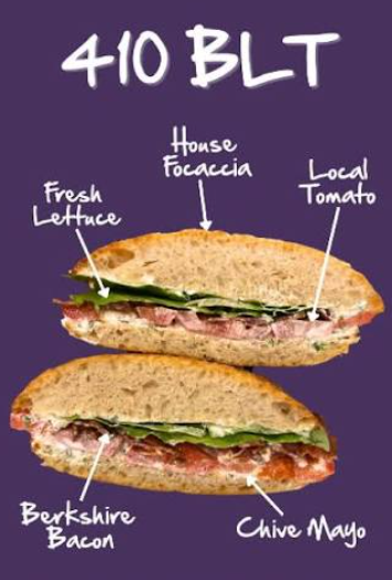 410 BLT - August Sandwich of the Month