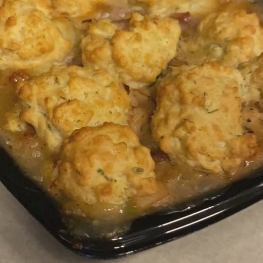Pre-Order - Friday, October 9th : Turkey Cobbler Dinner - Serves 4